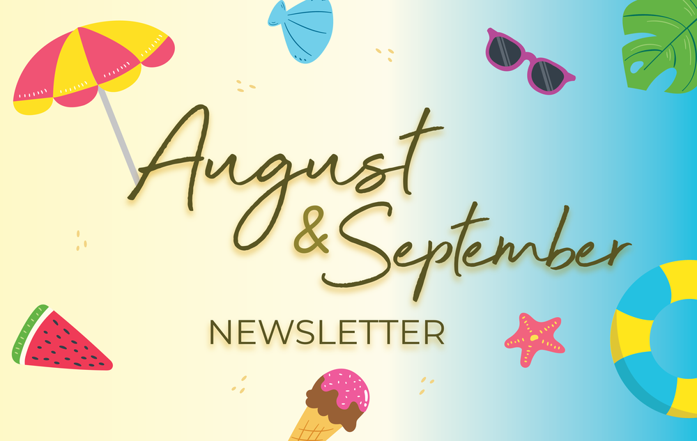 August and September Newlsetter Graphic
